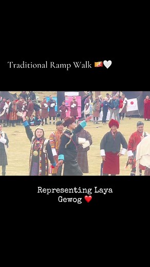 Best Traditional Ramp Walk Competition in Bhutan