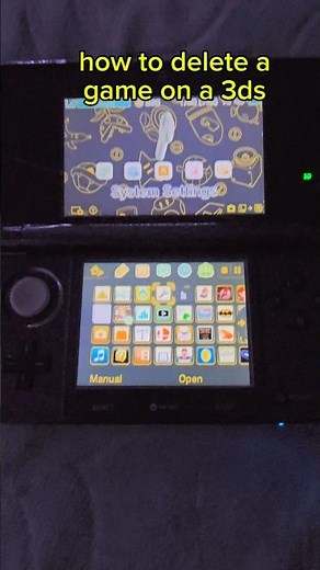 how to delete a game on 3ds #gaming #nintendo #subscribe #shorts #fypシ゚viral
