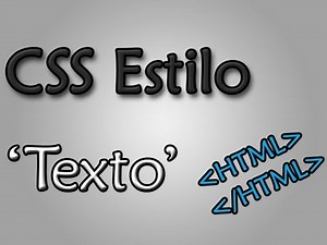 Diseño de texto HTML con CSS