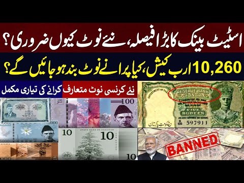 Pakistan to Introduce New Currency Notes | SBP Replacing Rs 1 to Rs 5000 | Complete History & Impact