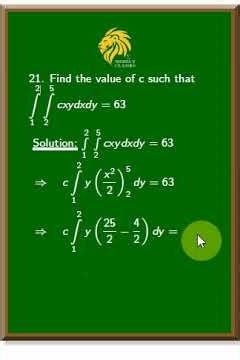 21 "Double Integral Trick in 2 Minutes | Problem 21/60 |Fast Explanation" #maths #calculus