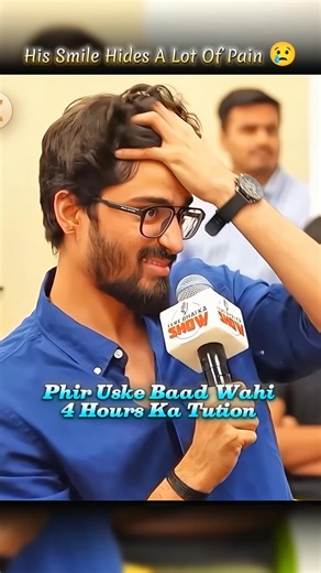 👉His Smile Hides A Lot Of Pain😢 #ritiksir #podcast #emotional #sad #pain #dukh #boy #crying #hidden