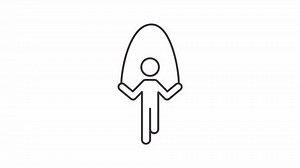 Animated Jumping Rope Line Icon Athletic Stock Footage Video (100% Royalty-free) 3788203883 | Shutterstock