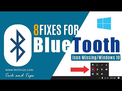 8 Fixes For Bluetooth Icon is Missing on Windows 10 PC or Laptop