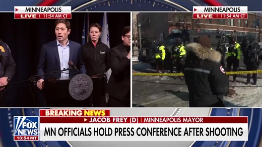 MINNEAPOLIS MAYOR FREY: “I’m done being told that our community members are responsible for the vitriol in our streets.” "Just yesterday, we saw 15,000 people peacefully protesting in the streets...those peaceful protests embody the very principles that both Minneapolis and America was founded upon." "Conversely, the mass militarized force and unidentified agents who are occupying our streets — that is what weakens our country." | Fox News
