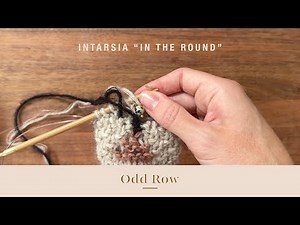 Intarsia "in the round" - English
