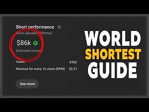 The World's Shortest YouTube Shorts Guide You'll Ever Need!