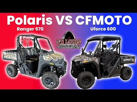 Polaris 570 vs CFMOTO UForce 600: SideXSide, Side by Side Comparison