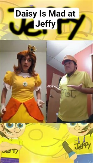 Jeffy Is Worried of Princess Daisy 👸 😕 😢 ❣️😡JAF