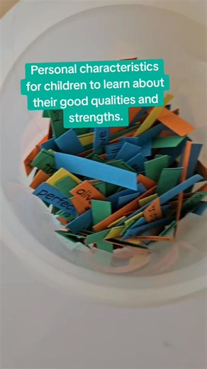 Using our characteristic cards and a whiteboard for a self-esteem booster activity #elsasupport #resilience #selfesteemboost | ELSA support