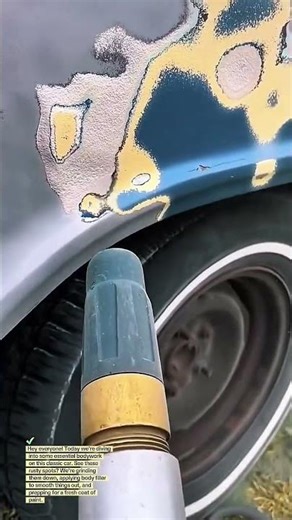 Bodywork Basics: Repairing Rust on a Classic Car!‎