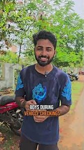 Boys At Vehicle Checkings Be like #comedy #telugu #trending #trendingshorts #comedy #viral