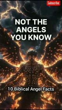 10 BIBLICAL Angel Facts #shorts #bible