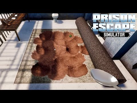 スプーンで穴を掘って刑務所から脱獄するゲーム『Prison Escape Simulator』