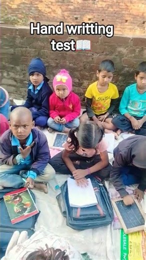 बच्चों का hand writting test।। #trending #shortsfeed