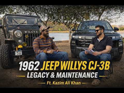 3 Generations, One Jeep| 1962 CJ-3B Owner Reveals Costs, Maintenance & Bhopal Jeep Culture| tvbytaha