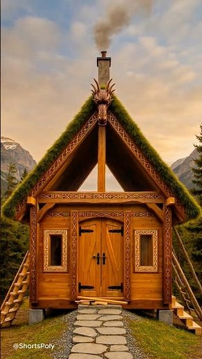 Building a Viking House from Scratch🔥