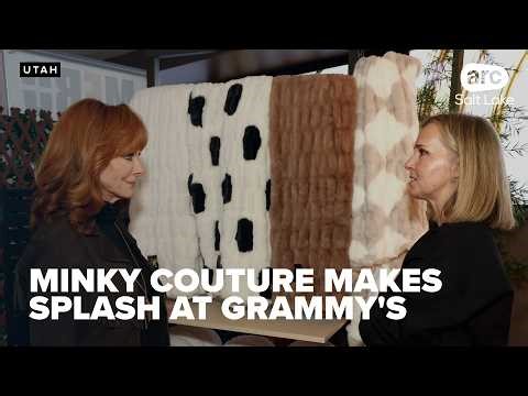 Celebrities got their hands on the plush Minky Courture blankets