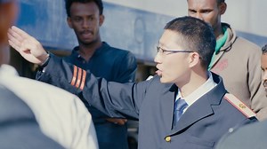 Every morning, Chinese and Ethiopian staff on the Addis Ababa-Djibouti Railway conscientiously perform their duties to ensure its safe operation. The opening of the new line has provided more development opportunities for young Ethiopians. Supporting them, young Chinese professionals provide valuable training, enabling them to thrive in their roles. | CGTN