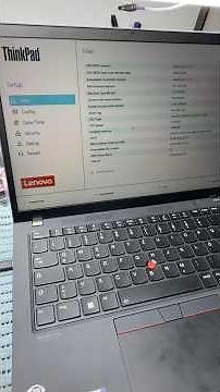 Unlock and remove Password bios lenovo T14 gen 3