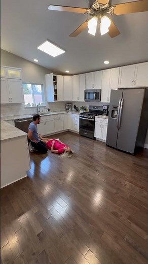 Blooper with my wife...I felt soooo bad!