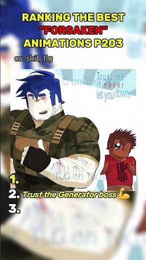 Ranking the Best Forsaken Animations | P203 (Roblox Forsaken)