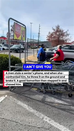 He Stole a Senior’s Phone Then Smashed It in Front of Her 😳