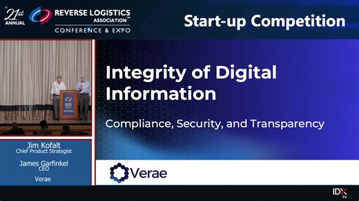 Start Up Pitch: Verae