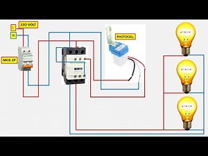 photocell sensor installation | photocell Sensors wiring connection diagram