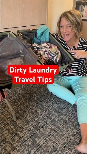 3 Travel Tips for Dirty Laundry #traveltips