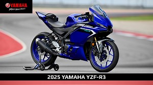 Yamaha’s celebrated entry into R World, the new 2025 YZF-R3 serves up high-revving Supersport performance and aggressive new generation R-Series styling with an emphasis on lightweight, nimble handling and real-world practicality. The perfect choice for everyone from beginning riders to experienced track day enthusiasts. Learn more 👉 https://yma.news/YZF-R9Revealed 👈 #yamahamotoraus #revsyourheart #YZFR3 #R3 #supersport | Yamaha Motor Australia