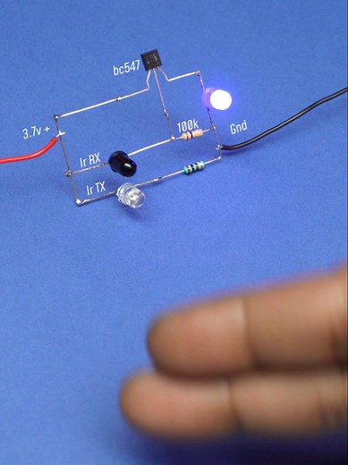 IR Proximity Sensor Circuit Explained