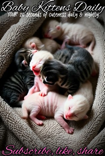 Mostly Sleepy Kittens 11