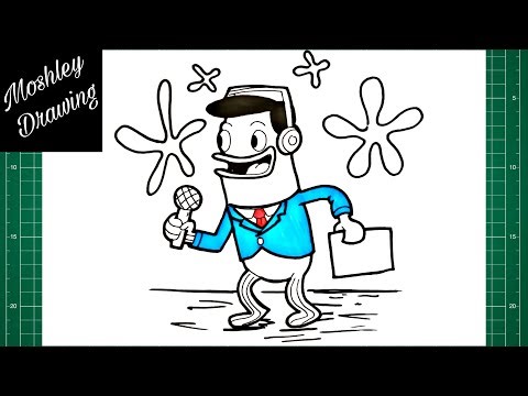 How to Draw Perch Perkins - SpongeBob SquarePants