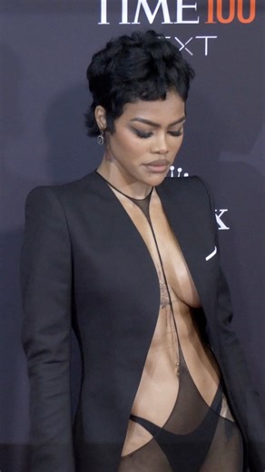 The TIME100 Next gala took over Chelsea Piers in New York, spotlighting the rising names shaping the future of culture, tech, and entertainment. Among the show-stoppers was Teyana Taylor, who turned the red carpet into her own runway in Tom Ford by Haider Ackermann — a look that had every lens focused on her. | Joel King