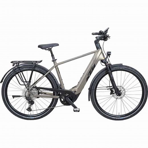 KTM Macina Ultimate XTS E-Bike Trekkingrad Herren 28" grau