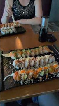 Unlimited Sushi Buffet! 🍣 #sushi #unlimtedsushi #allyoucaneat