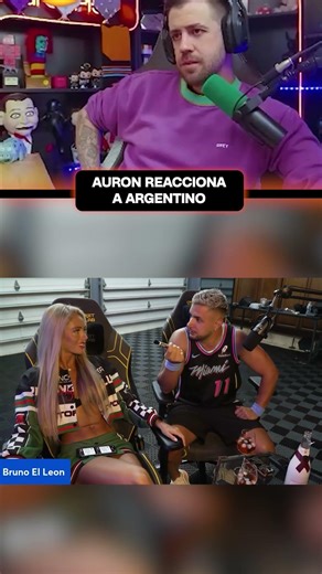 AuronPlay reacts to the Argentine millionaire who claimed to be the cure for poverty #viral #auro...