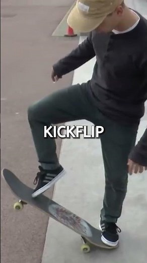 TUTORIAL de SKATE para PRINCIPIANTES 👟 #SHORTS