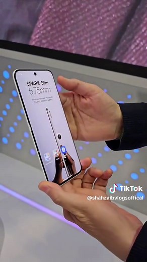 Introducing TECNO SPARK Slim - World's Slimmest Smartphone