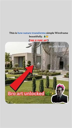 This Is How Simple Frames Turn Into Living Green Art 😱💡