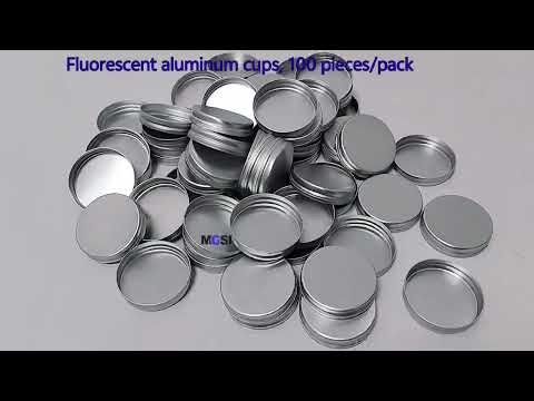 Fluorescent Aluminum Cups – Bright, Durable & Stylish