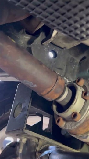 New oil pan installed #ford #automobile #fordperformance #mechanic