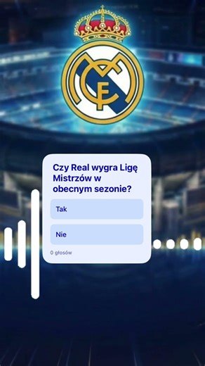 Algorytm nie wierzy w #realmadryt