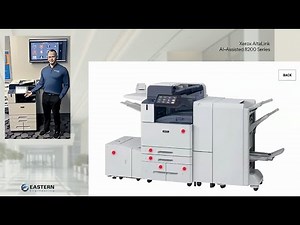 Xerox AltaLink 8200 Series demonstrates AI Assisted Features - Eastern Engineering by Drew Myers
