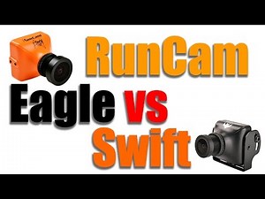 RunCam Eagle vs RunCam Swift // Latency // Bright Sunlight // Sunset // OSD