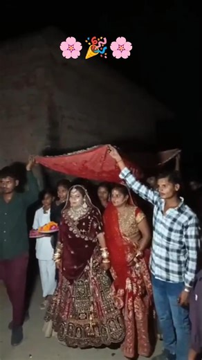 भतीजी की शादी 🎉🌸 #villagelife #viral #wedding #shorts #video #tranding #fyp #village #couple #bride