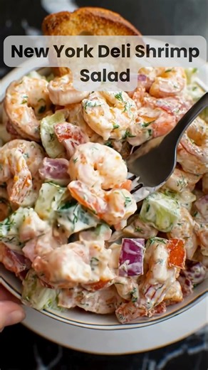 4.6K views · 53 reactions | New York Deli Shrimp Salad – A Cool...