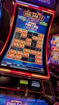ultimate firelink power 4 coming thru on a 3 dollar bet at Detroit mgm grand casino