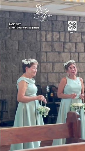 Lola, mga biyuda flower girls sa kasal